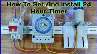 How To Set And Install 24 Hour Timer [upl. by Parcel]