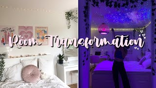 Extreme ROOM TRANSFORMATION  Roomtour 2022  aesthetic amp pinterest inspiriert [upl. by Aremmat]