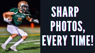 How to Get Sharp Photos for Sports Action and Wildlife  Every Time [upl. by Itirahc634]