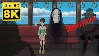 Spirited Away  Official Trailer 8K Remastered with Neural Network AI [upl. by Wilscam722]