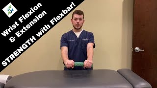 Wrist Strengthening for Flexion and Extension  Theraband Flexbar [upl. by Melisande]