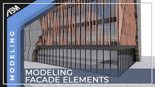 Modeling Facade Elements in ARCHICAD [upl. by Clover]