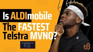 ALDImobile Review 🇦🇺  The BEST and CHEAPEST Australian SIM Card  Speedtest Telstra MVNO [upl. by Relyks]