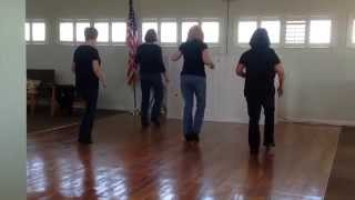 Gentle On My Mind BW Line Dance Demo 2 [upl. by Refeinnej]