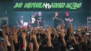 ACZINO KODIGO VS JNO DREFQUILA  VÍDEO REACCIÓN [upl. by Ginevra]