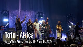 Toto  Africa  April 13 2023  Boise ID [upl. by Yeta]