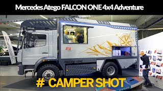 Mercedes Atego FALCON ONE 4x4 Adventure Vehicles Overland Expedition Camper  BOCAR [upl. by Irabaj]