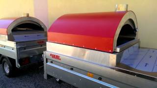 Pizza trailer allegro pizza on the road [upl. by Redliw]