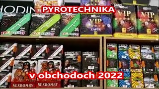 PYROTECHNIKA V OBCHODOCH 2022  Tesco [upl. by Pitzer]