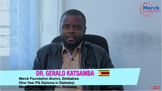 Dr Gerald Katsamba Merck Foundation Nationwide Diabetes Blue Points Program Alumni [upl. by Ahsinrats]