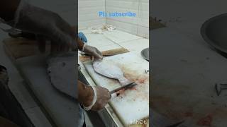 Amazing flat fish cutting skill yutubeshorts seafood viralvideo shortsfeedsubscribe [upl. by Aniv]