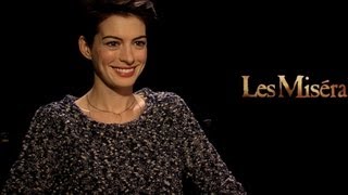 Les Miserables  Interview with Anne Hathaway [upl. by Demetri]