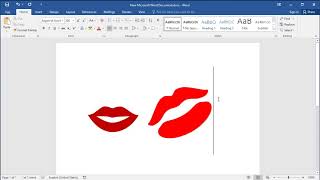 How to Type Kiss mark or Lips symbols in Word [upl. by Nitsreik]