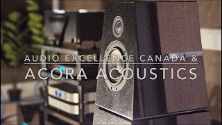 NEW Acora Acoustics  Toronto Audiofest 2024 [upl. by Anaujd434]