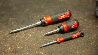 NEW Milwaukee Multi Bit Ratcheting Screwdrivers [upl. by Anirrak]