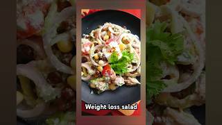 Weight loss high protein salad shorts salad viralshort reels recipe trending ytshorts [upl. by Sarajane593]