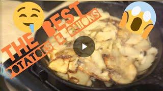 THE BEST amp EASY SMOTHERED POTATOES [upl. by Robbie]