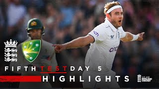 Broads Fairytale Ending  Highlights  England v Australia Day 5  LV Insurance Test 2023 [upl. by Analram]