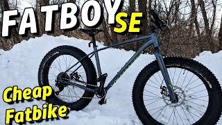 Budget Fatbike  The 2019 Specialized Fatboy SE Fat Bike [upl. by Iosep]