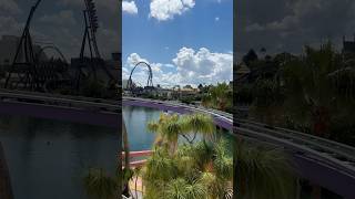 What a view Velocicoaster at Islands Of Adventure themepark universal jurrassicworld shorts [upl. by Annaihr]