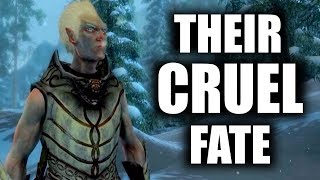 Skyrim  How the Falmer were Created  The Fate of the Snow Elves  Elder Scrolls Lore [upl. by Stodder]