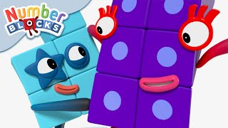 Numberblocks  Peekaboo  Learn to Count [upl. by Neelahtak]