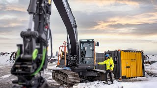 Volvo EC230 Electric Customer Testimonial [upl. by Ponzo]