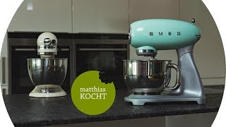 SMEG Küchenmaschine SMF01  der KitchenAid Killer im Test [upl. by Nevet]