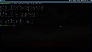 Python opcua  The easy way to build an OPC UA Server amp Client [upl. by Lenneuq]