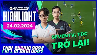 TDC trở lại SangJunior thi đấu thăng hoa cứu STV  Highlight 2402  SWISS Stage FVPL Spring 2024 [upl. by Ycul932]