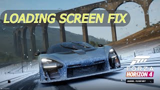 How to fix loading screen in Forza Horizon4 [upl. by Blane361]