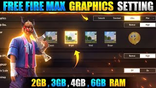 Free Fire Max Graphics Settings  Free Fire Setting  Free Fire Max Display Setting  Khuni Gamers [upl. by Elke]