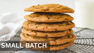 Small Batch Chocolate Chip Cookies [upl. by Ggerk]