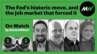 The Feds historic move and the job market that forced it  On Watch by MarketWatch [upl. by Anirbed]