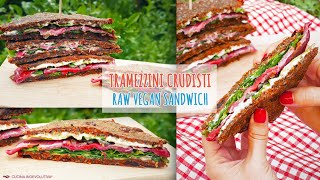 Tramezzini Crudisti di CBE  Veg Raw Food [upl. by Epilif]