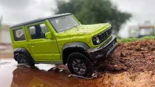 Mini Suzuki Jimny Extreme Offroading  Diecast Scale model  Real Like Jimny 136  jimny [upl. by Tihw991]