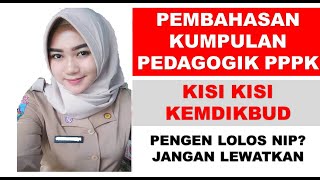 Kisi kisi inti kompetensi teknis pppk 2021 pedagogik [upl. by Durman337]