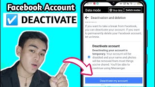 How to DEACTIVATE and ACTIVATE FACEBOOK ACCOUNT Latest Update 2023 PAANO MAG DEACTIVATE NG FB [upl. by Nosak73]