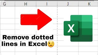 Remove Page Breaks Dotted Lines in Excel [upl. by Gabrielli]