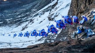 Breathtaking Wingsuit Flight from Mt Kilimanjaro  GoPro View [upl. by Ainessej895]