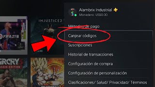 Cómo CANJEAR CÓDIGOS en PLAYSTATION 5 [upl. by Anassor833]