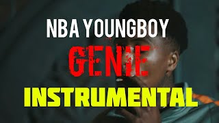 NBA YoungBoy  Genie INSTRUMENTAL  Prod by IZM [upl. by Drannel]