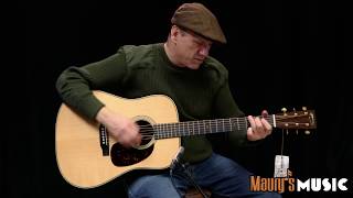 The Martin D28E Modern Deluxe at MaurysMusiccom [upl. by Anaujit]