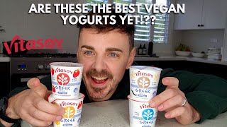 Vitasoy GreekStyle Yogurt Review [upl. by Albertine]