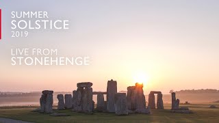 Summer Solstice at Stonehenge 2019 Sunrise Live [upl. by Lethia]