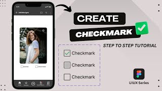 How to Create an Interactive Checkbox Component in Figma  UI Daily Challenge [upl. by Eibbil]