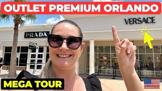 OUTLET PREMIUM ORLANDO MEGA TOUR de COMPRAS COMPLETO [upl. by Yenaled241]