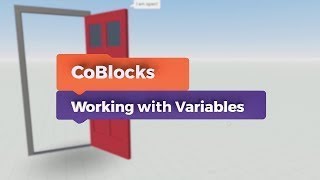 CoBlocks  Working with variables [upl. by Appel]