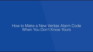 Don’t know Texecom Veritas alarm code how to make new alarm code [upl. by Yhtomit]