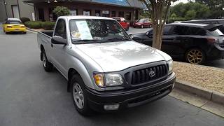 I found a 2003 Toyota Tacoma Small Pickup Truck With only 66000 Miles Review and Test Drive [upl. by Ramas925]